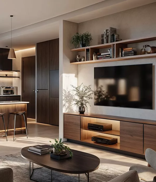 ai interior rendering after image